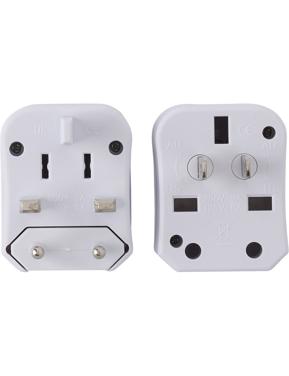 Zestaw adapterów podróżnych