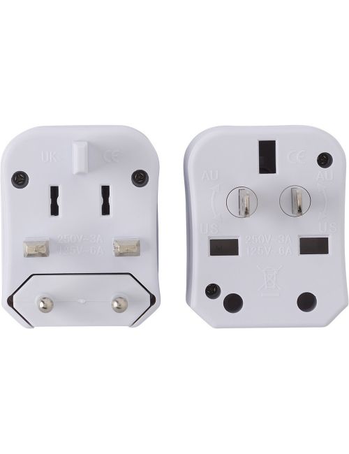 Zestaw adapterów podróżnych