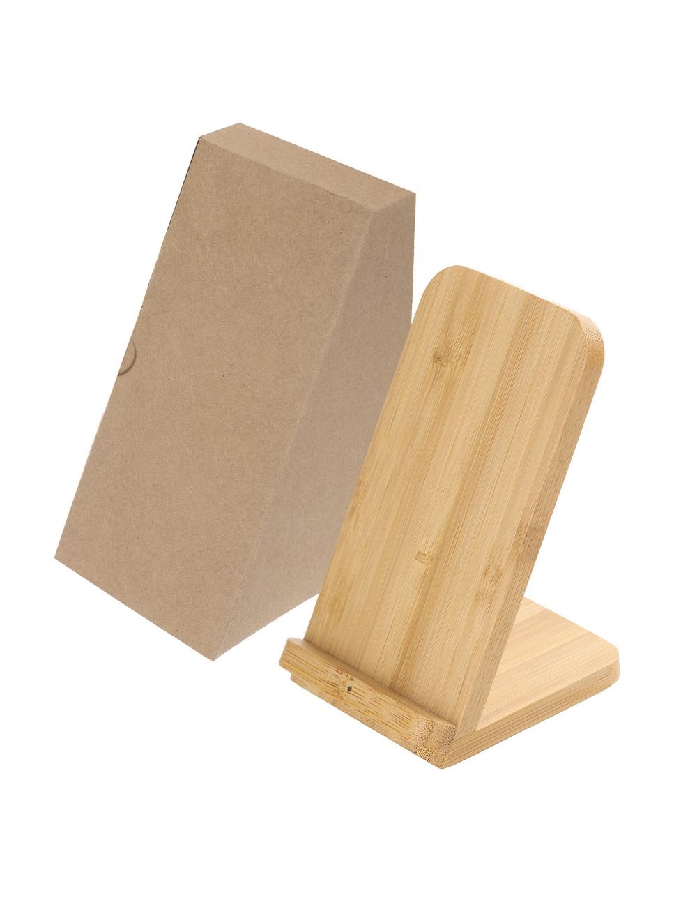 Bambusowa ładowarka bezprzewodowa 10W B'RIGHT,...