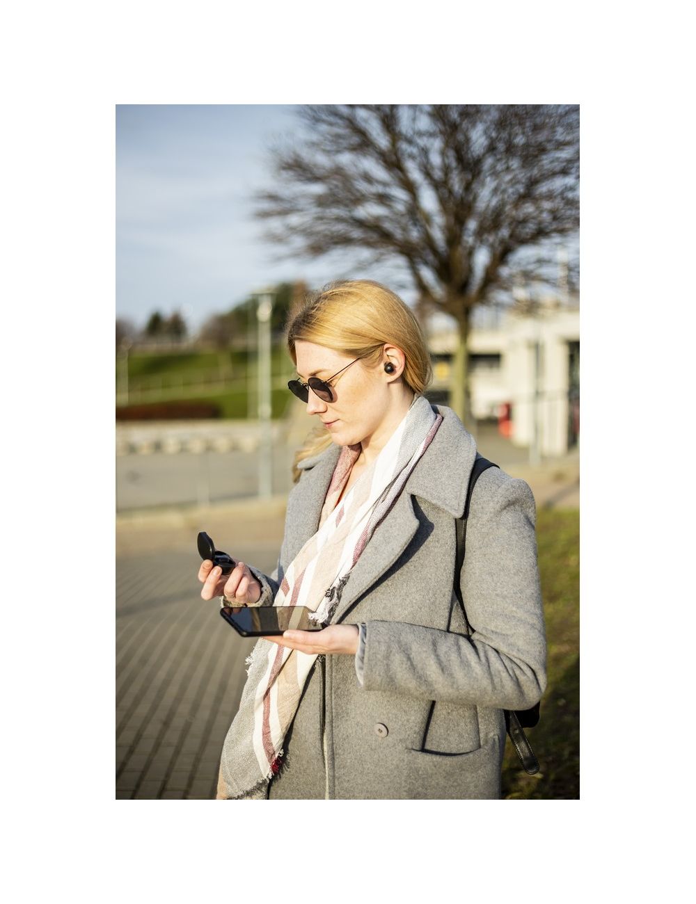 Bezprzewodowe słuchawki douszne | Patrick