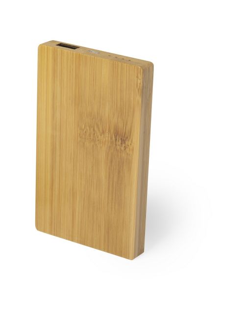 Bambusowy power bank 5000 mAh