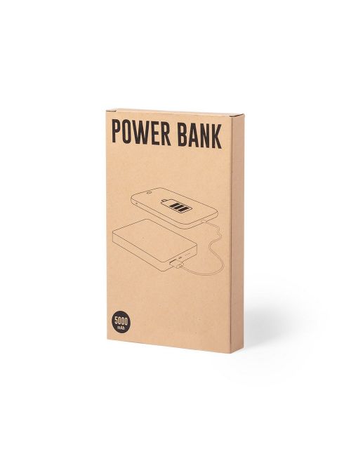 Bambusowy power bank 5000 mAh