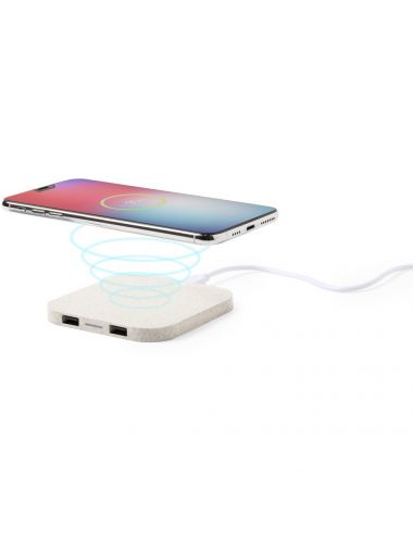 Ładowarka bezprzewodowa 10W ze słomy pszenicznej