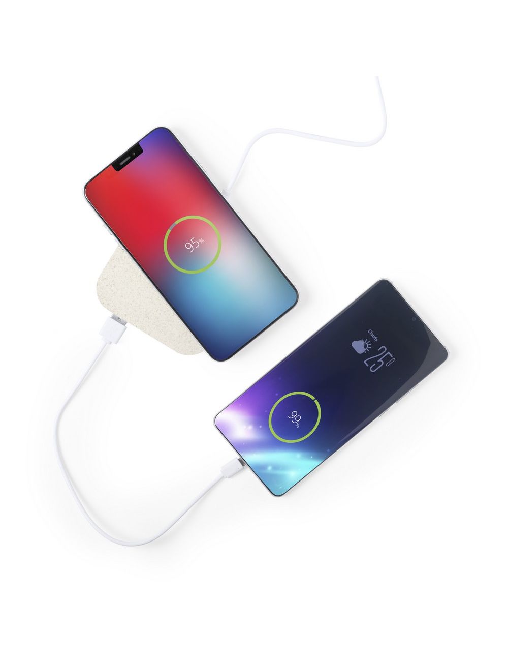 Ładowarka bezprzewodowa 10W ze słomy pszenicznej