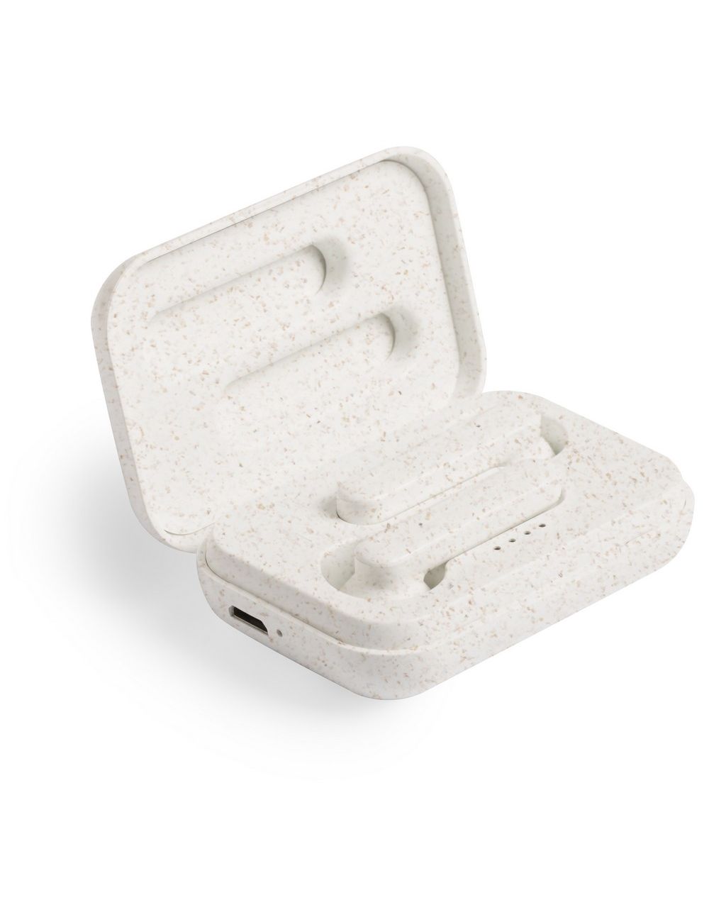 Bezprzewodowe słuchawki douszne ze słomy...