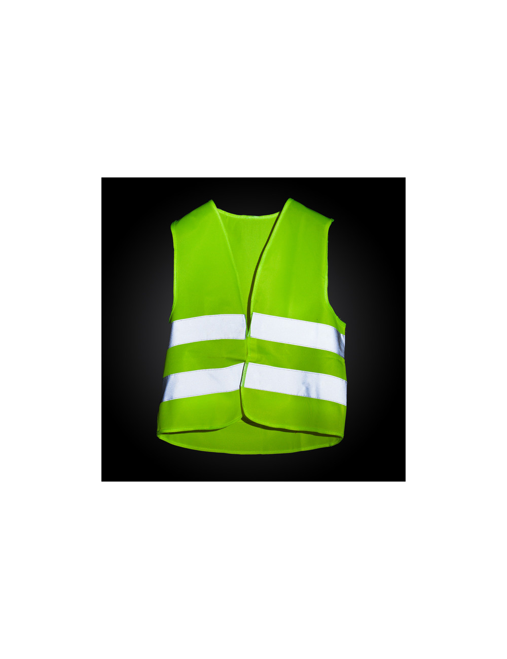 Dziecięca kamizelka odblaskowa, żółty 