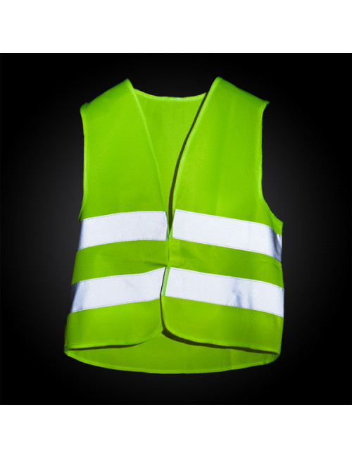 Dziecięca kamizelka odblaskowa, żółty 