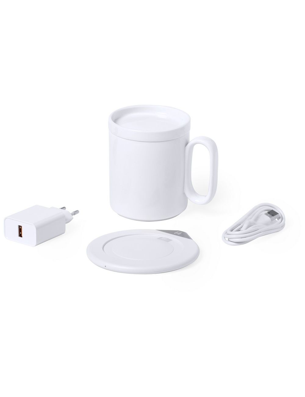 Kubek ceramiczny 350 ml, ładowarka...