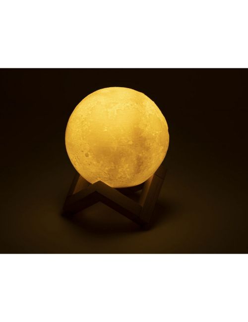 Głośnik bezprzewodowy 3W "księżyc", lampki LED