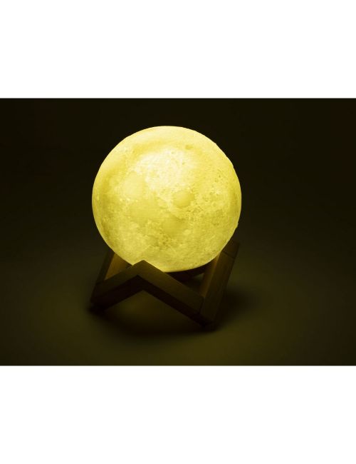 Głośnik bezprzewodowy 3W "księżyc", lampki LED