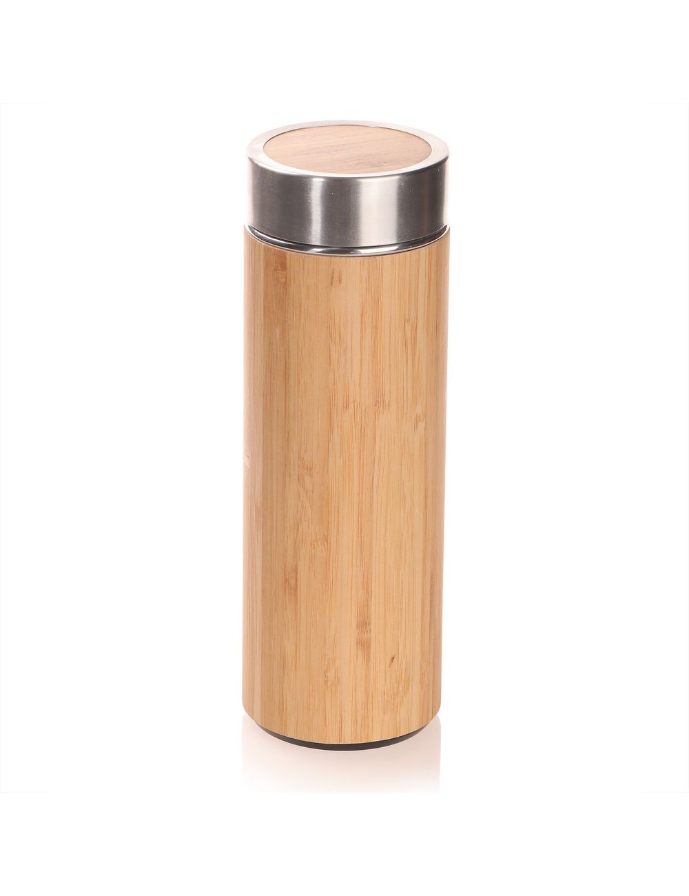 Bambusowy termos 350 ml, posiada sitko...