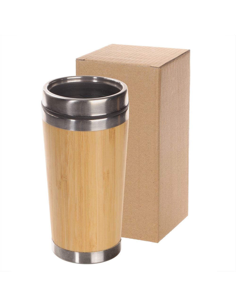 Bambusowy kubek termiczny 500 ml | Mark