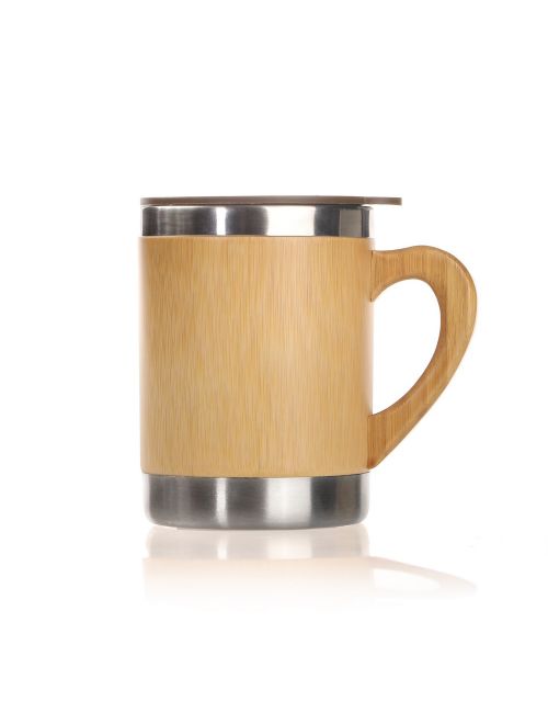 Bambusowy kubek termiczny 300 ml | Kol
