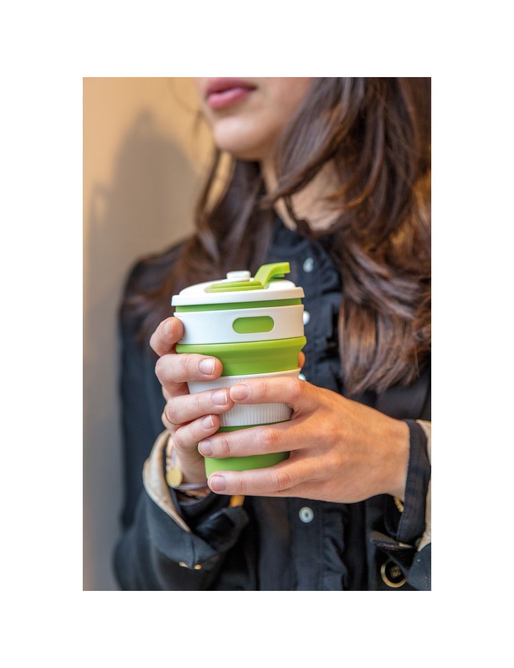 Składany kubek podróżny 350 ml