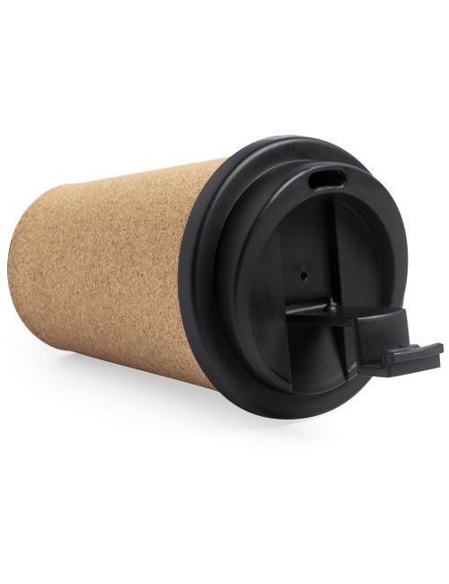 Korkowy kubek podróżny 350 ml z wieczkiem