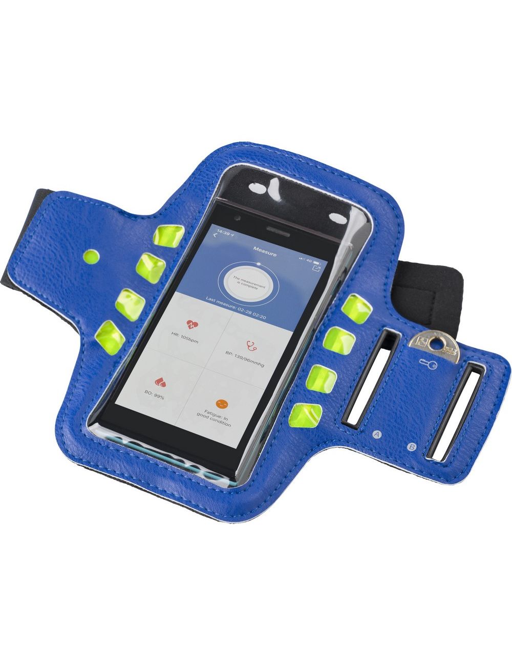 Opaska na ramię, etui na telefon ze światłem LED
