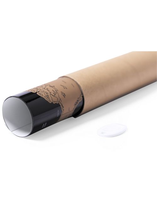 Mapa świata, zdrapka