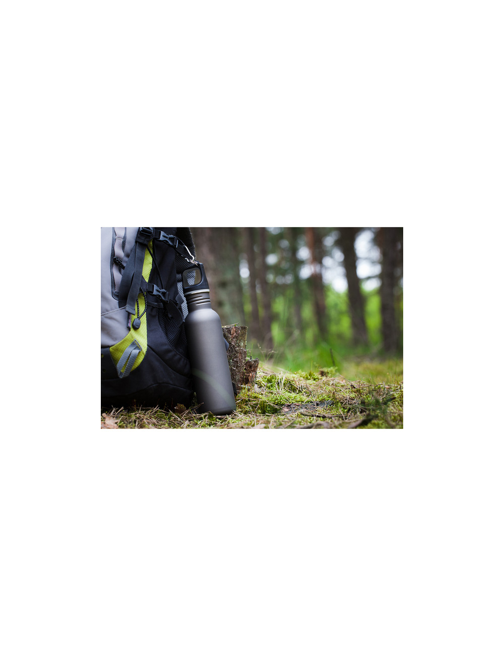 Bidon Backpack Mate 700 ml, grafitowy