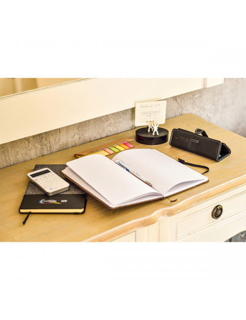 Zestaw memo, brązowy 