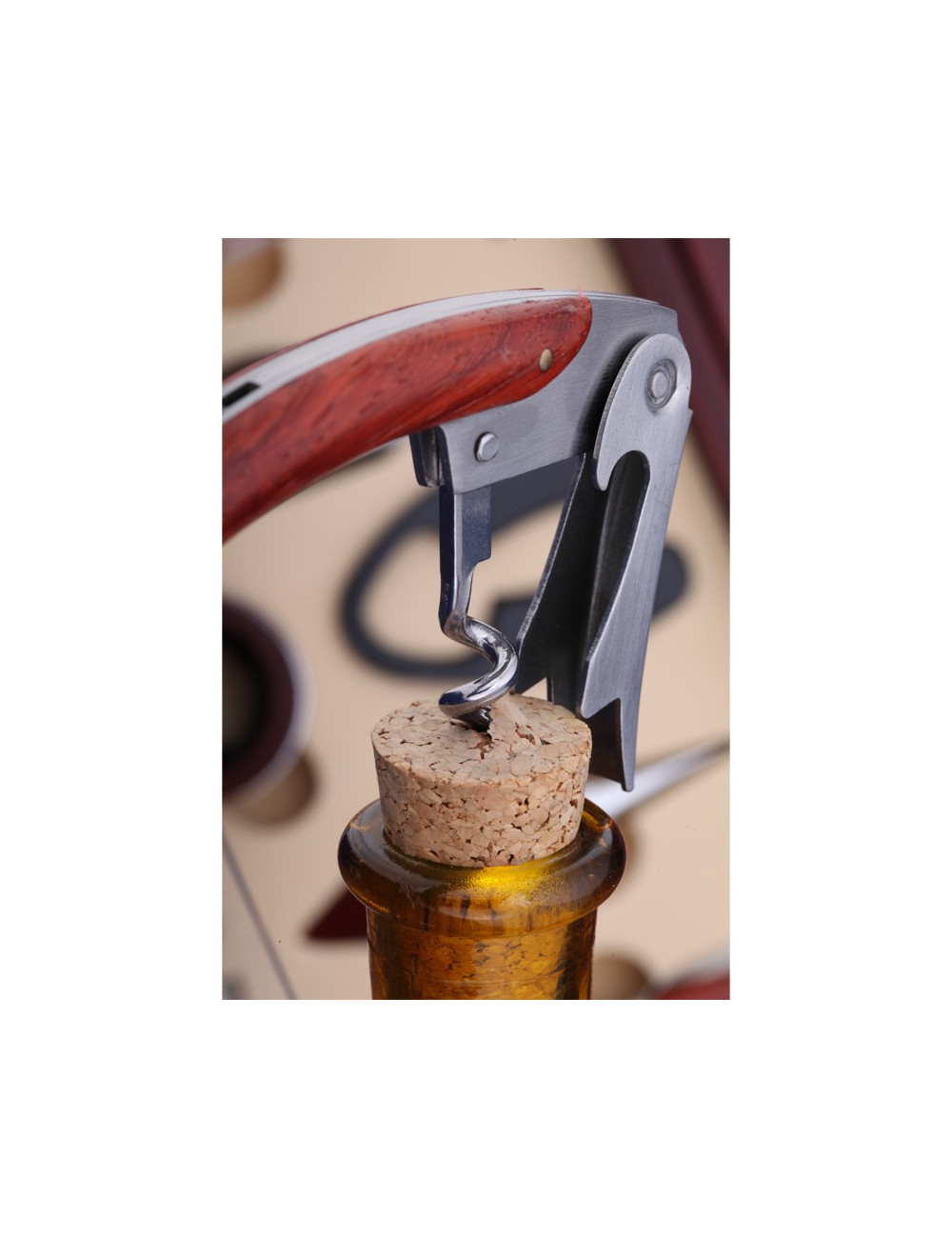 Zestaw do wina Saint-Denis, brązowy 