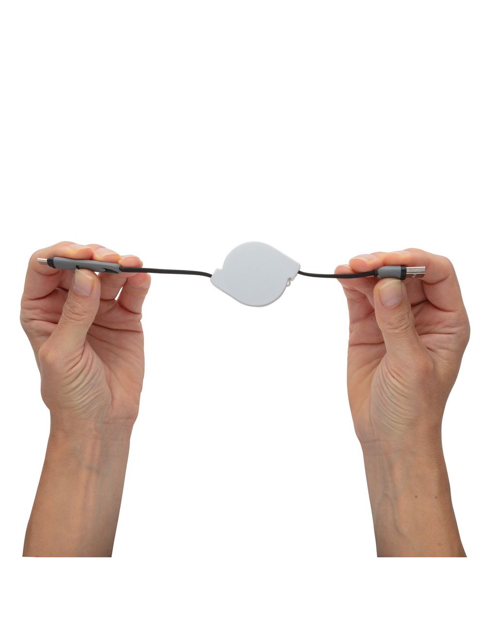 Zwijany kabel do ładowania i synchronizacji 3 w 1