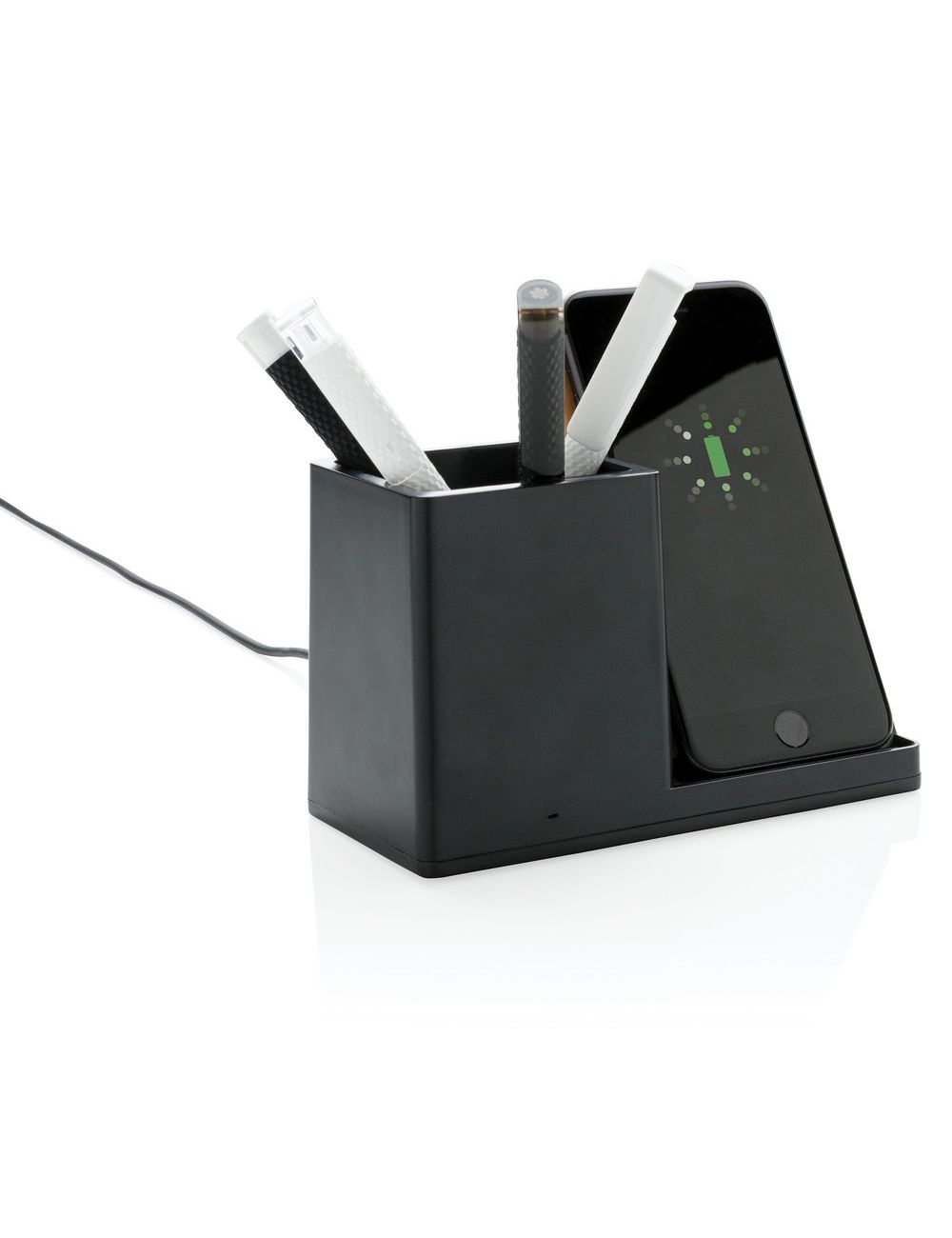 Ładowarka bezprzewodowa 5W, organizer na biurko...