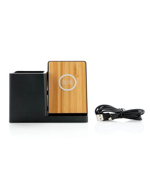 Ładowarka bezprzewodowa 5W, organizer na biurko Ontario