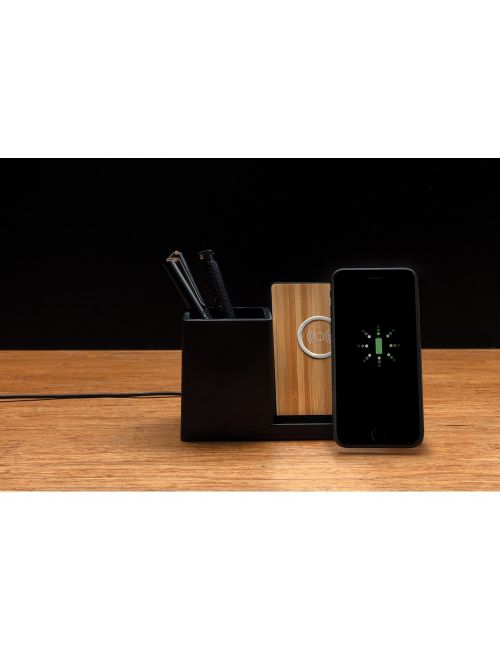 Ładowarka bezprzewodowa 5W, organizer na biurko Ontario