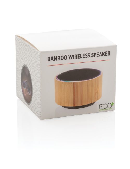 Bambusowy głośnik bezprzewodowy 3W