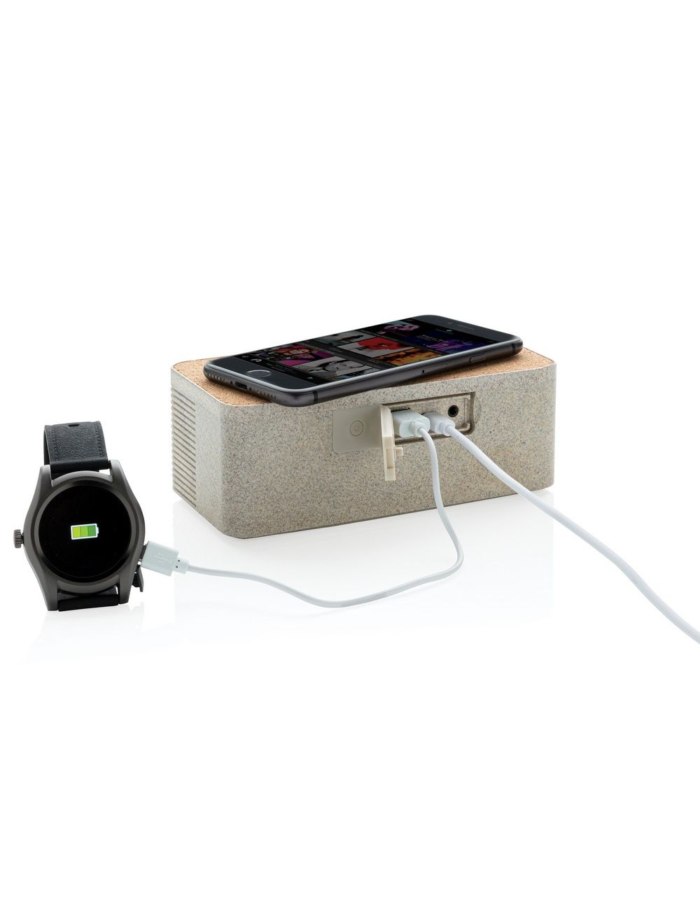 Głośnik bezprzewodowy 5W, ładowarka...