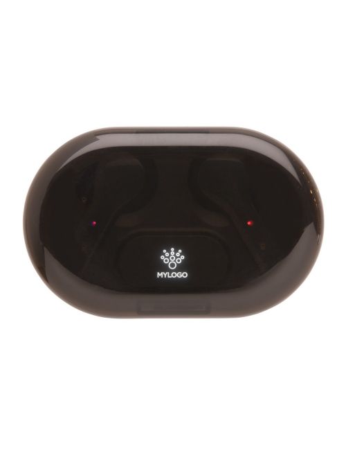 Bezprzewodowe słuchawki douszne TWS Light Up Logo