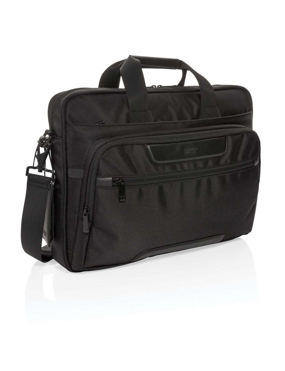 Torba na laptopa 15,6" Swiss Peak RPET Voyager, ochrona RFID