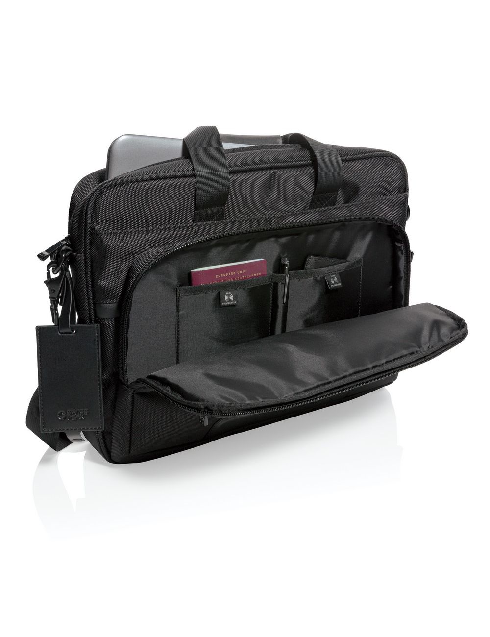 Torba na laptopa 15,6" Swiss Peak RPET Voyager,...