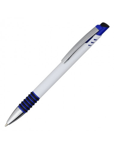Długopis Joy, niebieski/biały 