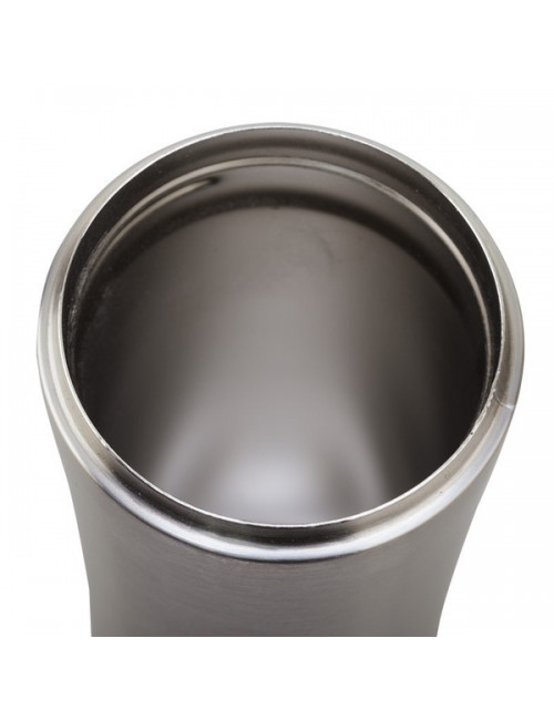 Kubek izotermiczny Telescope 430 ml, czarny/srebrny 