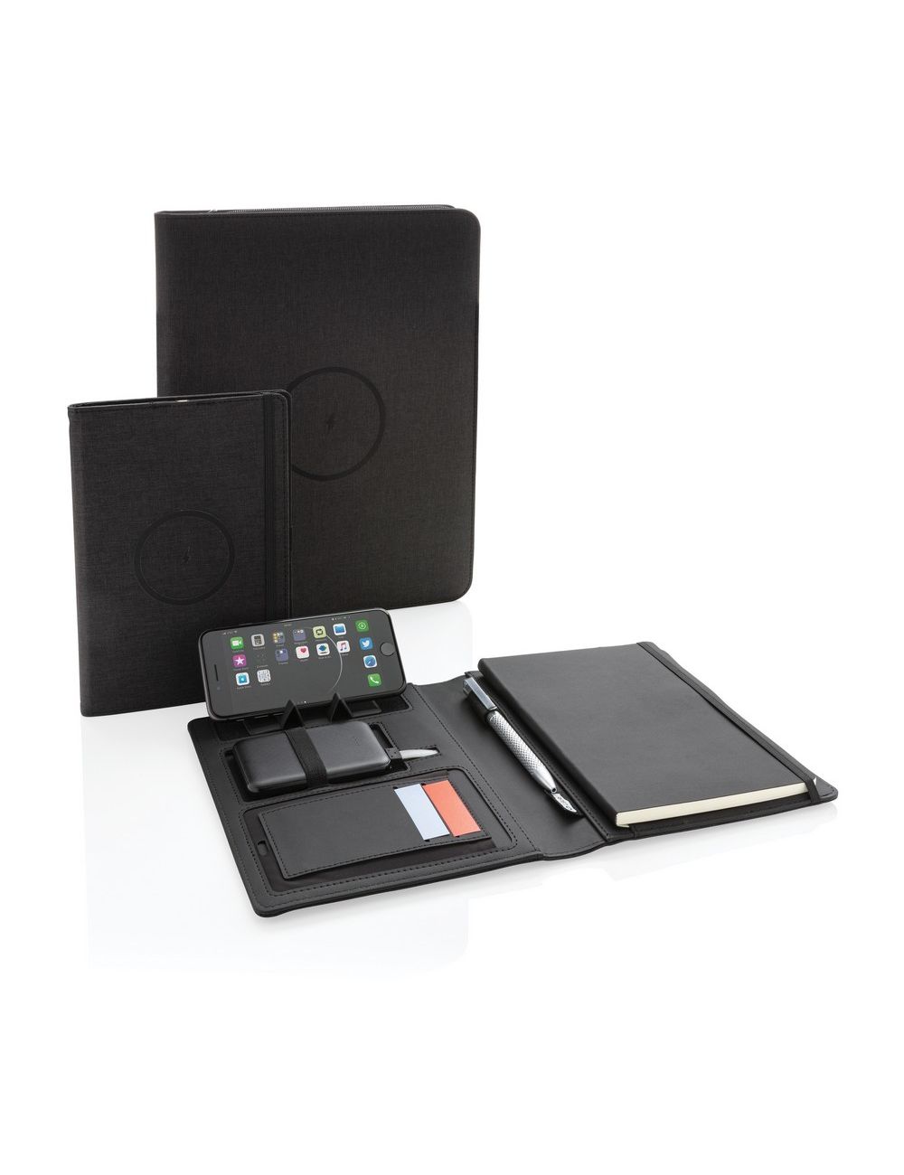 Teczka konferencyjna, power bank 5000 mAh