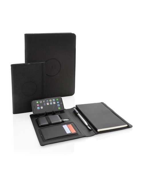 Teczka konferencyjna, power bank 5000 mAh