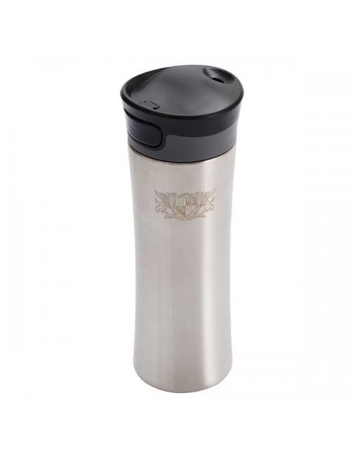 Kubek izotermiczny Telescope 430 ml, czarny/srebrny 