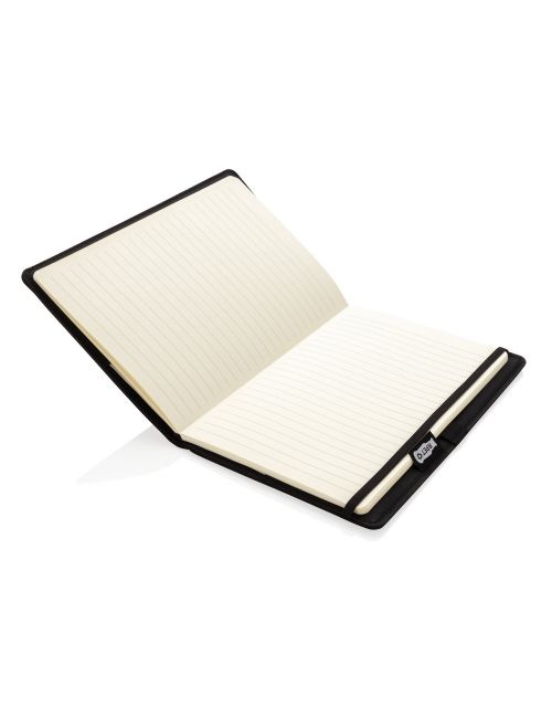 Notatnik A5 rPET, ładowarka bezprzewodowa 5W Air