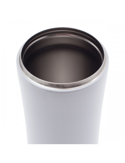 Kubek izotermiczny Telescope 430 ml, biały/zielony 