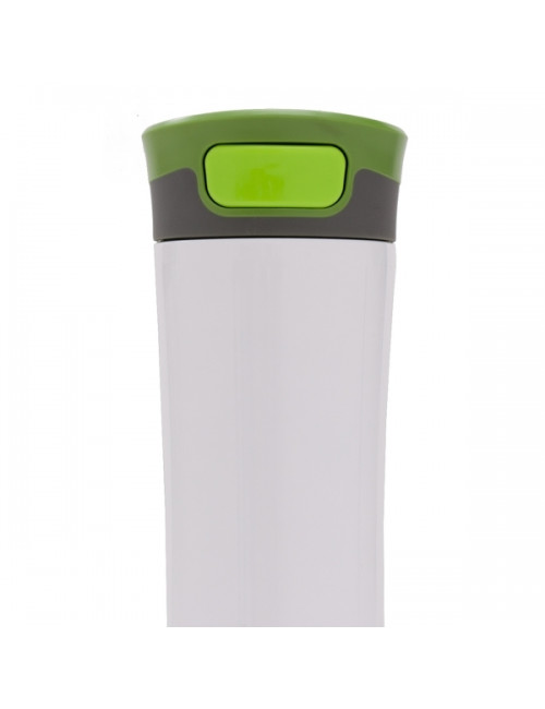 Kubek izotermiczny Telescope 430 ml, biały/zielony 