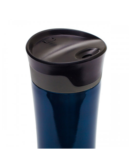 Kubek izotermiczny Telescope 430 ml, niebieski/czarny 