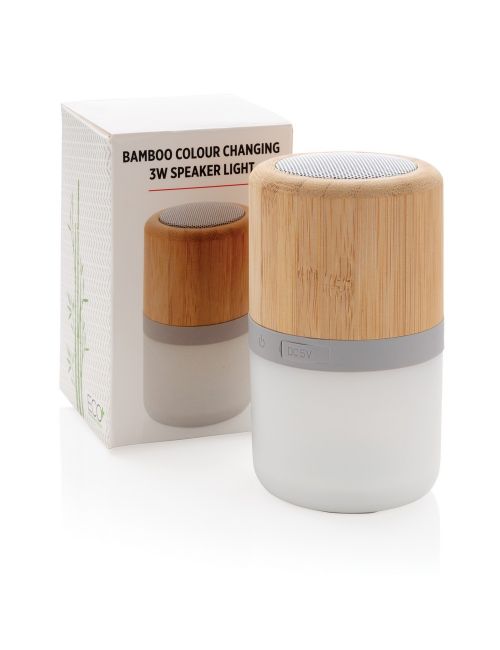 Głośnik bezprzewodowy 3W, lampka