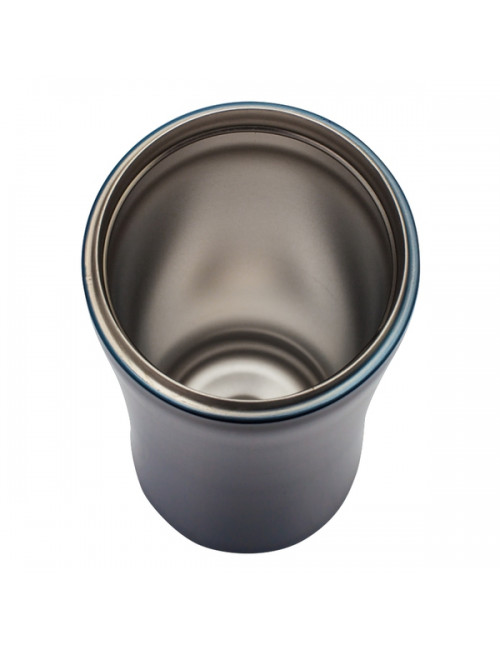 Kubek izotermiczny Telescope 430 ml, niebieski/czarny 