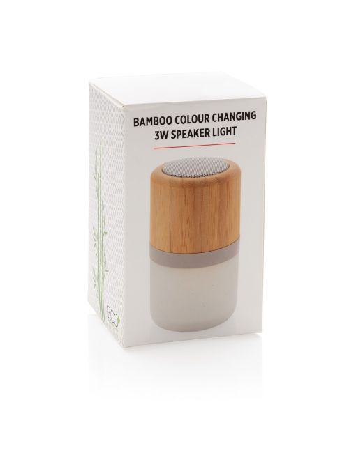 Głośnik bezprzewodowy 3W, lampka