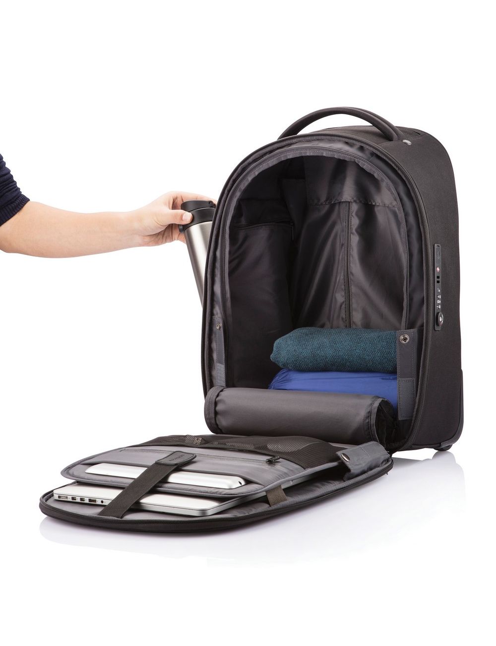 Bobby, plecak na kółkach chroniący przed...