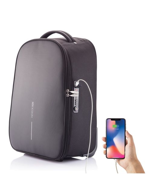 Bobby, plecak na kółkach chroniący przed kieszonkowcami