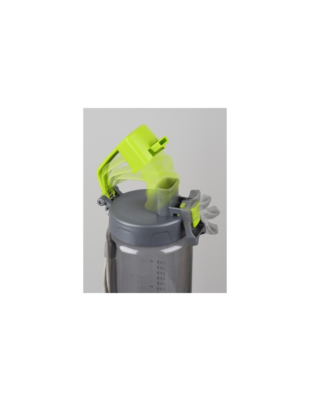 Bidon Feelsogood 600 ml, zielony/szary 