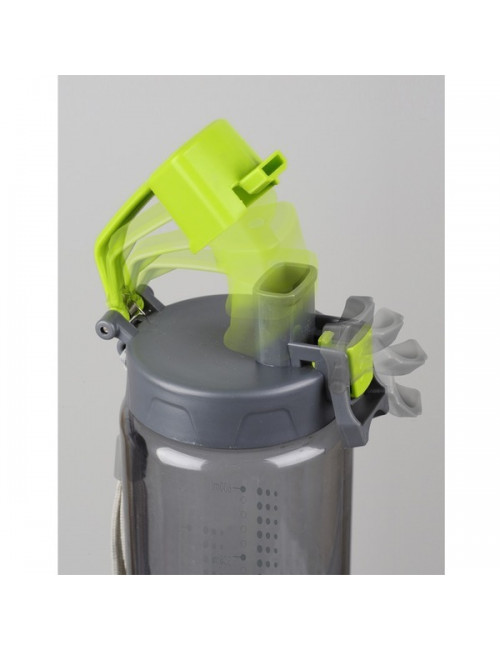 Bidon Feelsogood 600 ml, zielony/szary 