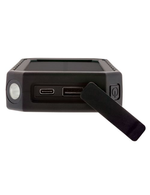 Bezprzewodowy power bank 10000 mAh, ładowarka słoneczna